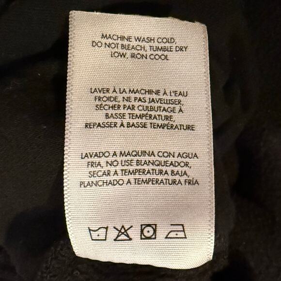 WeWoreWhat Black Sweat Shorts Cozycore Comfy Loungewear Size Small - Picture 5 of 7